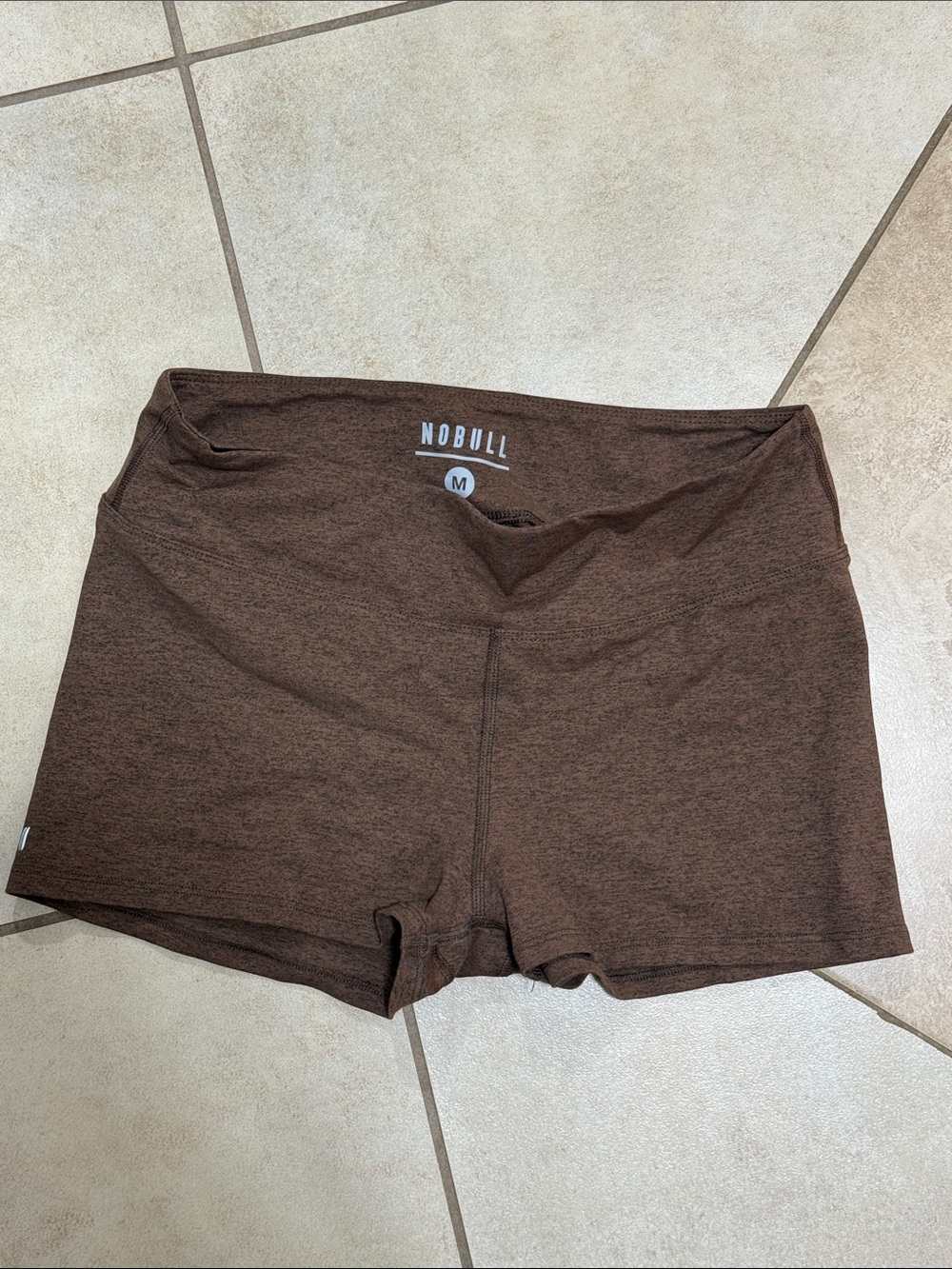 NOBULL Women's Brown Shorts